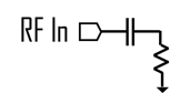 Equivalent circuit for the RF Input 