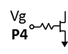 Equivalent circuit for the Negative DC Supply Vg 