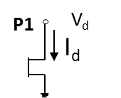 Equivalent circuit for the Positive DC Supply Vd 