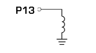 Equivalent circuit for the RF Input / Output 