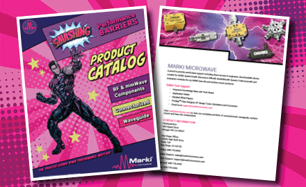 Illustration of Connectorized & Waveguide Product Catalog