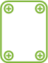 Legacy Footprint Outlines Icon